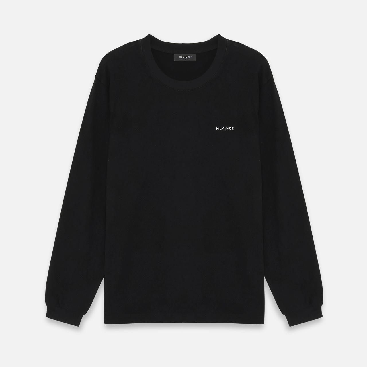 <img class='new_mark_img1' src='https://img.shop-pro.jp/img/new/icons5.gif' style='border:none;display:inline;margin:0px;padding:0px;width:auto;' />MLVINCE () | CLASSIC LOGO L/S TEE BLACK