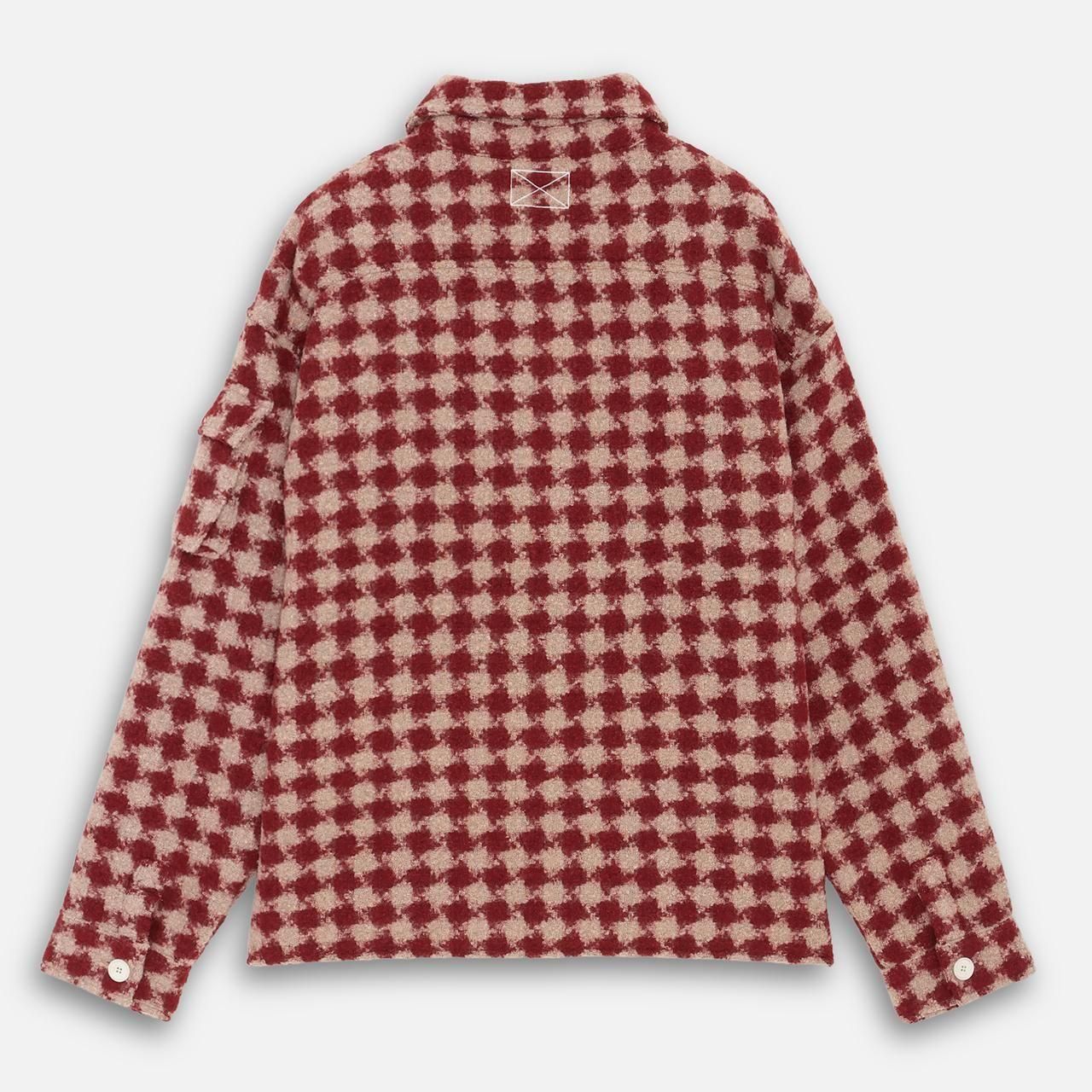 <img class='new_mark_img1' src='https://img.shop-pro.jp/img/new/icons5.gif' style='border:none;display:inline;margin:0px;padding:0px;width:auto;' />MLVINCE () |  MILITARY CHECK JACKET RED