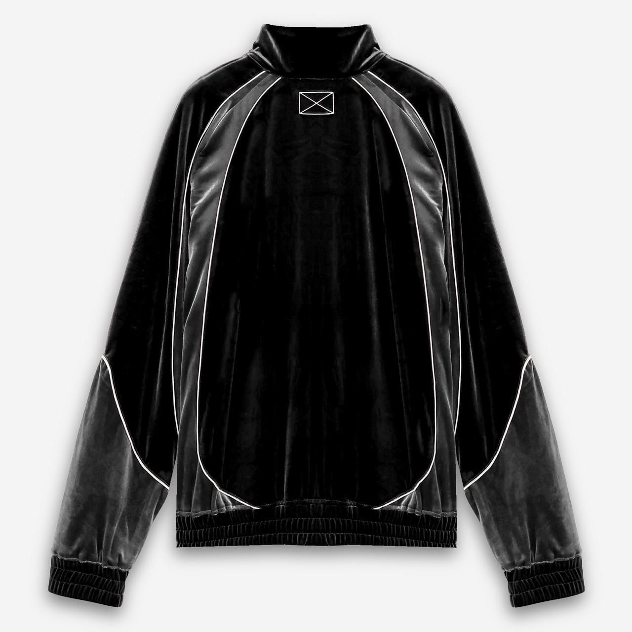 <img class='new_mark_img1' src='https://img.shop-pro.jp/img/new/icons5.gif' style='border:none;display:inline;margin:0px;padding:0px;width:auto;' />MLVINCE () |  VELOR TRACK JACKET BLACK