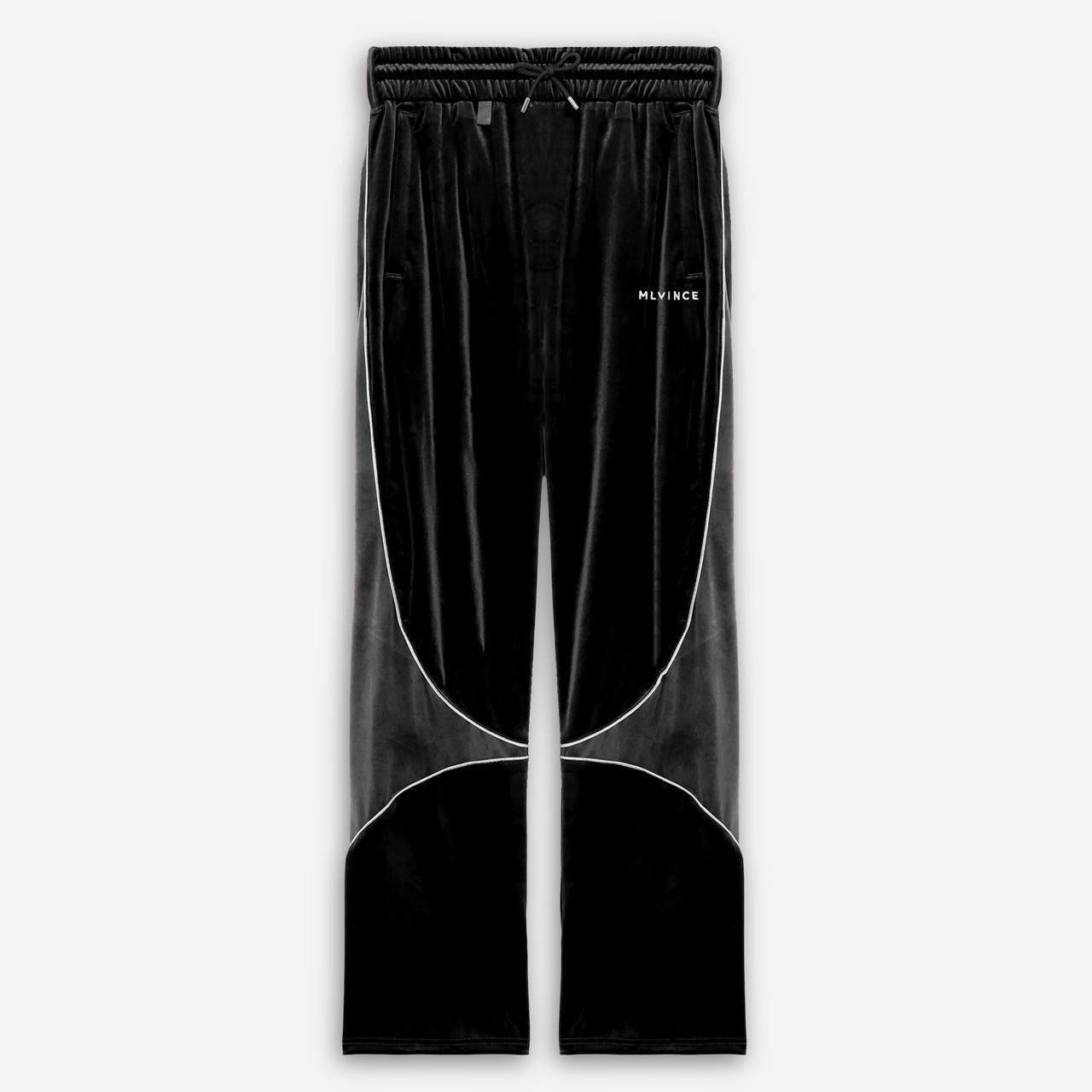 <img class='new_mark_img1' src='https://img.shop-pro.jp/img/new/icons5.gif' style='border:none;display:inline;margin:0px;padding:0px;width:auto;' />MLVINCE () |  VELOR TRACK PANTS BLACK