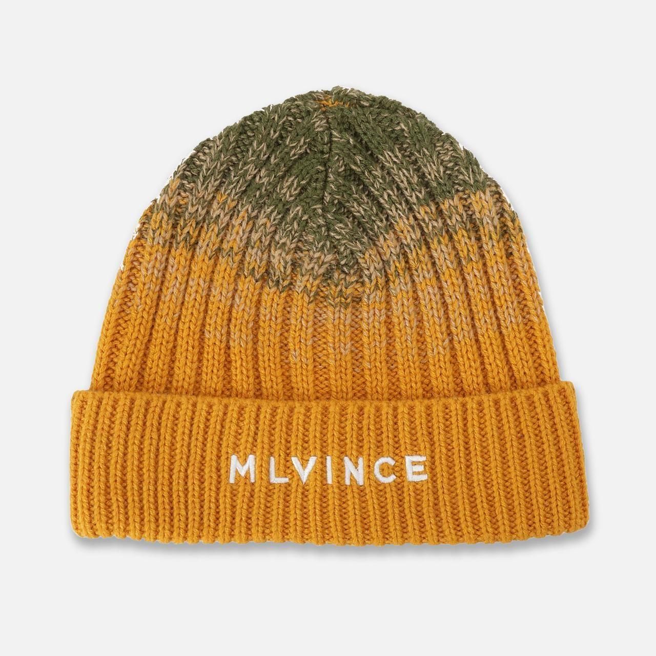 <img class='new_mark_img1' src='https://img.shop-pro.jp/img/new/icons5.gif' style='border:none;display:inline;margin:0px;padding:0px;width:auto;' />MLVINCE () |  CLASSIC LOGO RIBBED BEANIE YELLOW