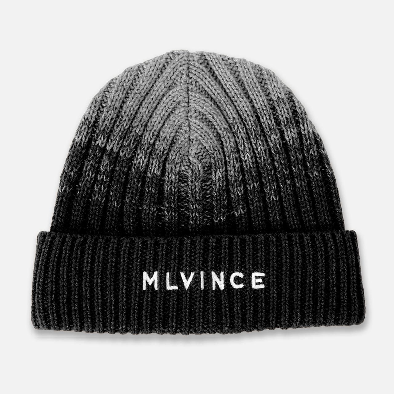 <img class='new_mark_img1' src='https://img.shop-pro.jp/img/new/icons5.gif' style='border:none;display:inline;margin:0px;padding:0px;width:auto;' />MLVINCE () |  CLASSIC LOGO RIBBED BEANIE BLACK