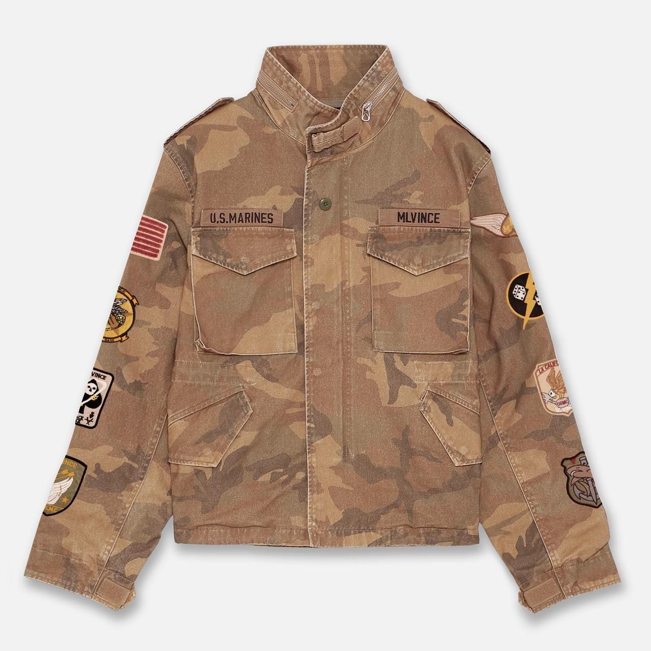 <img class='new_mark_img1' src='https://img.shop-pro.jp/img/new/icons5.gif' style='border:none;display:inline;margin:0px;padding:0px;width:auto;' />MLVINCE () |  M-65 JACKET CAMO