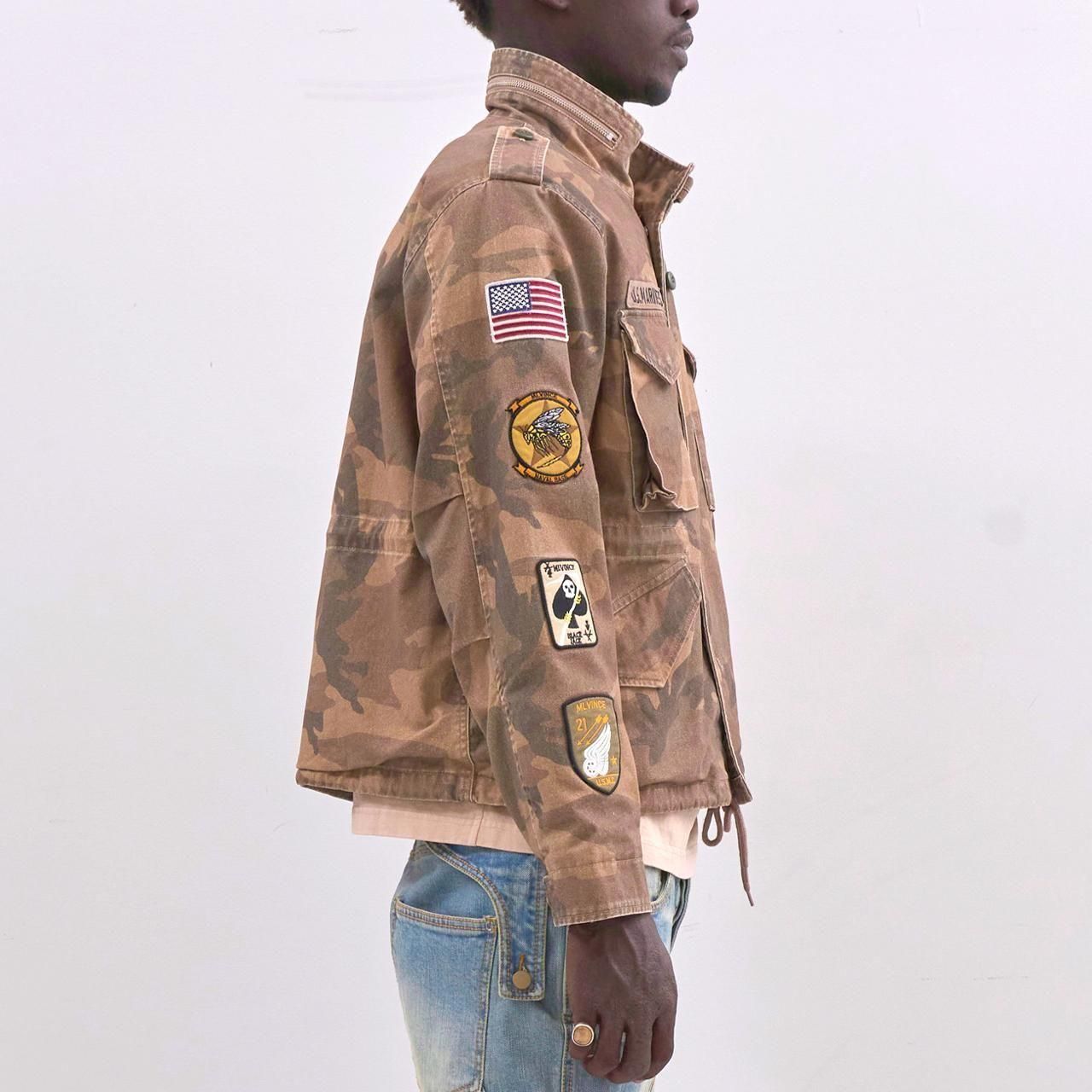 <img class='new_mark_img1' src='https://img.shop-pro.jp/img/new/icons5.gif' style='border:none;display:inline;margin:0px;padding:0px;width:auto;' />MLVINCE () |  M-65 JACKET CAMO