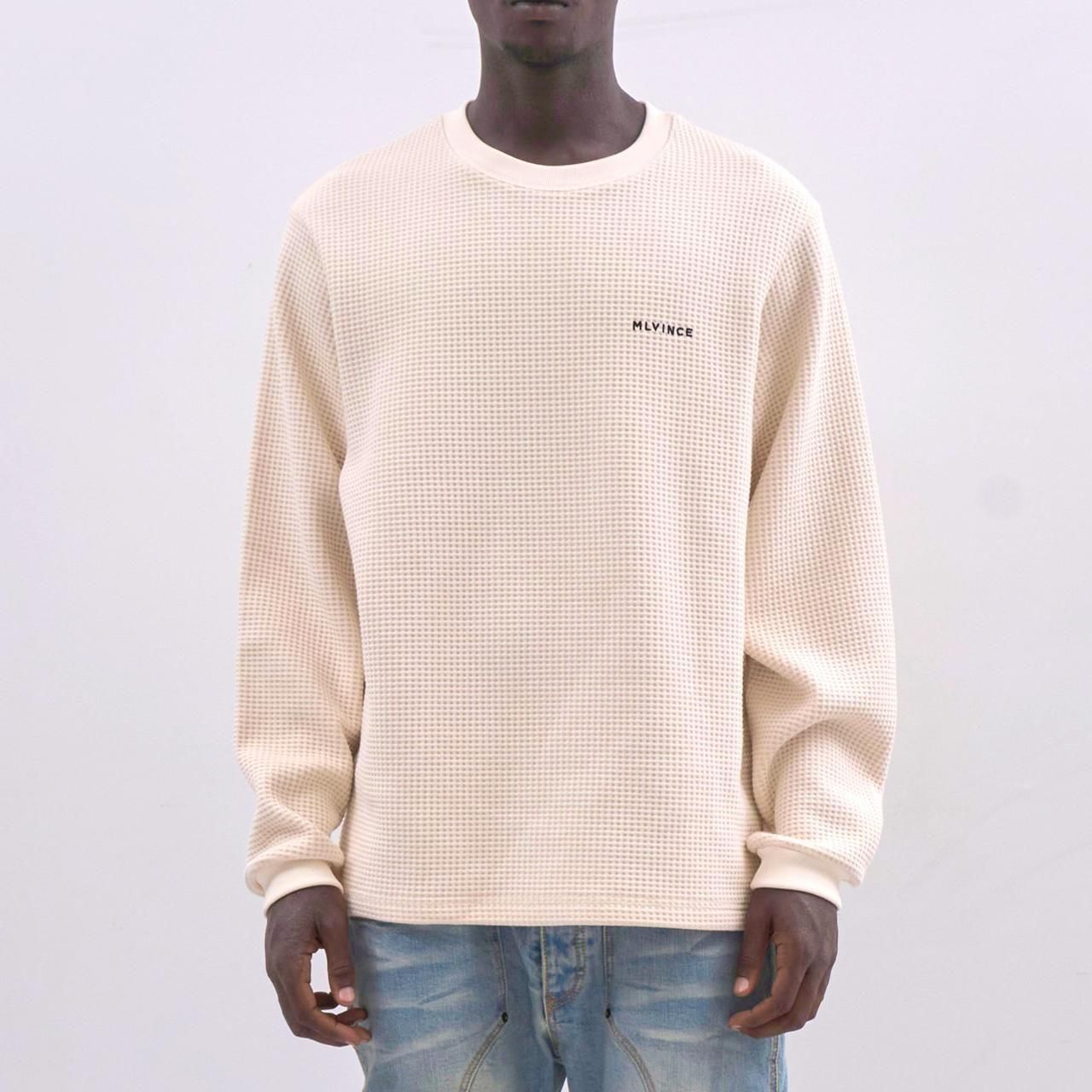 <img class='new_mark_img1' src='https://img.shop-pro.jp/img/new/icons5.gif' style='border:none;display:inline;margin:0px;padding:0px;width:auto;' />MLVINCE () |  HEAVYWEIGHT THERMAL L/S CREAM