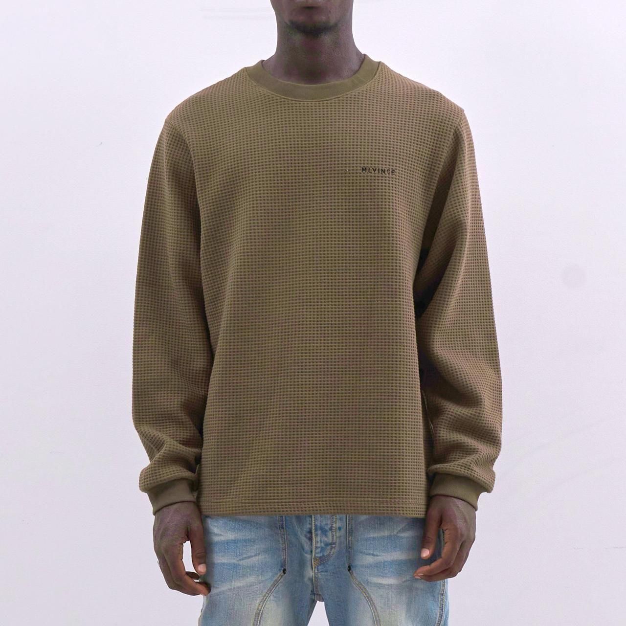 <img class='new_mark_img1' src='https://img.shop-pro.jp/img/new/icons5.gif' style='border:none;display:inline;margin:0px;padding:0px;width:auto;' />MLVINCE () |  HEAVYWEIGHT THERMAL L/S OLIVE