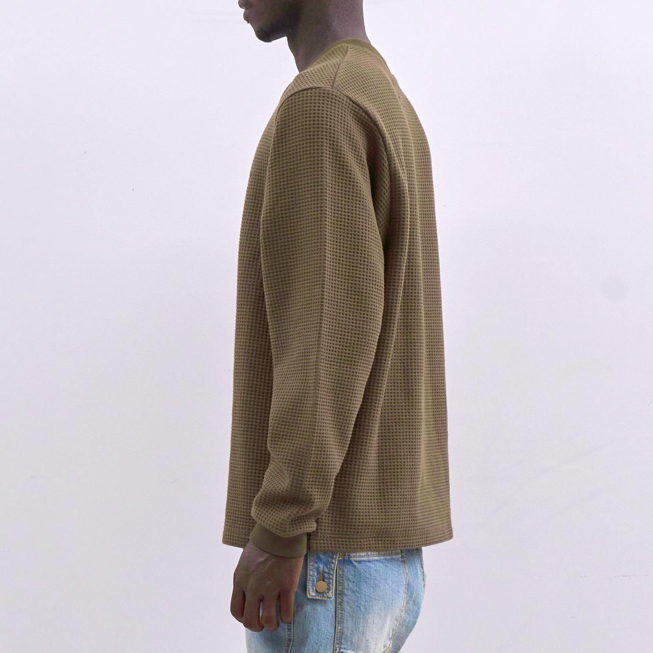 <img class='new_mark_img1' src='https://img.shop-pro.jp/img/new/icons5.gif' style='border:none;display:inline;margin:0px;padding:0px;width:auto;' />MLVINCE () |  HEAVYWEIGHT THERMAL L/S OLIVE