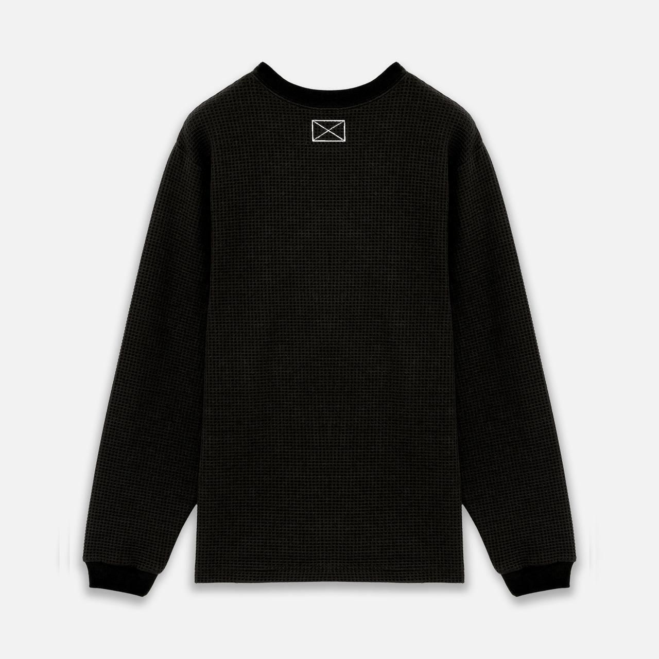 <img class='new_mark_img1' src='https://img.shop-pro.jp/img/new/icons5.gif' style='border:none;display:inline;margin:0px;padding:0px;width:auto;' />MLVINCE () |  HEAVYWEIGHT THERMAL L/S BLACK