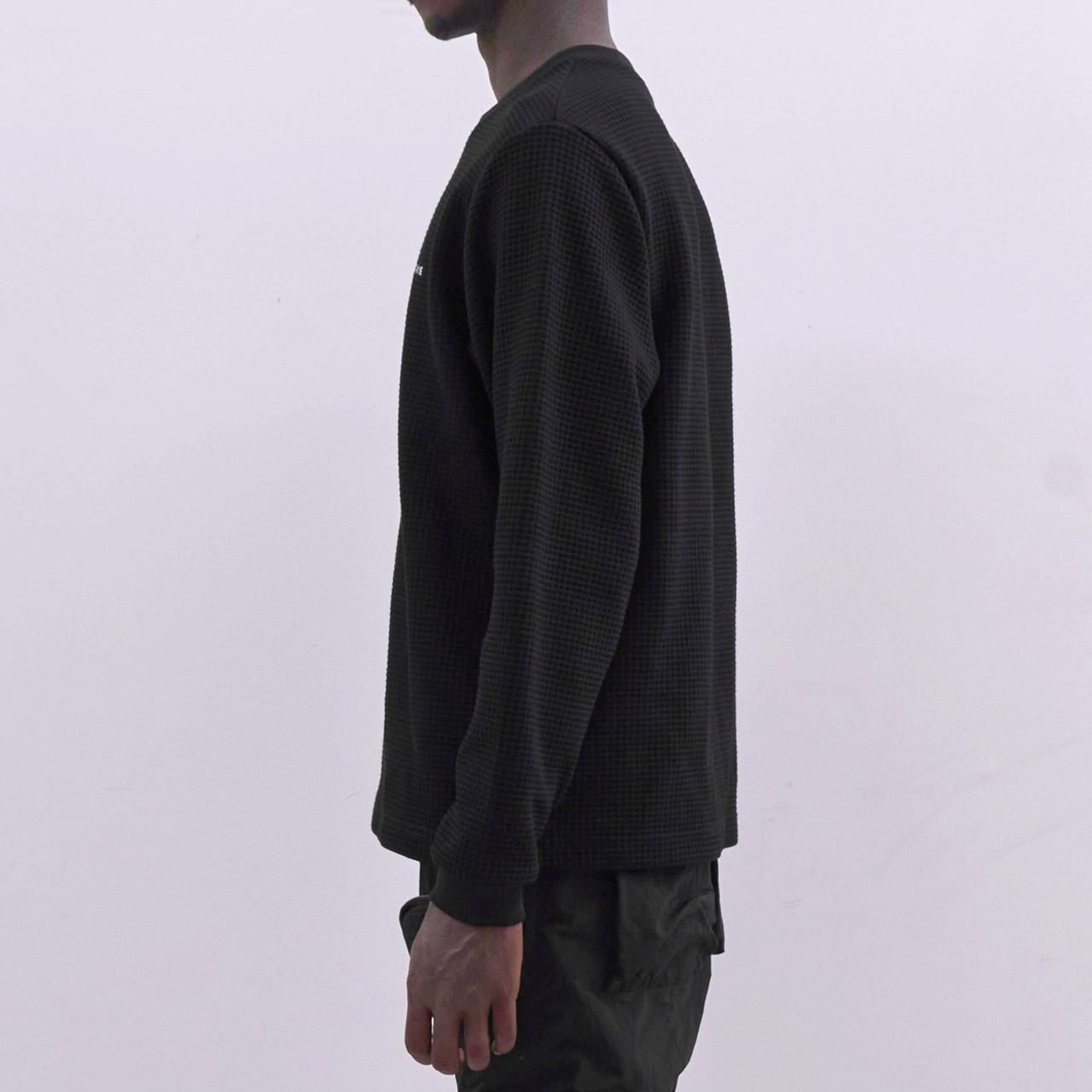<img class='new_mark_img1' src='https://img.shop-pro.jp/img/new/icons5.gif' style='border:none;display:inline;margin:0px;padding:0px;width:auto;' />MLVINCE () |  HEAVYWEIGHT THERMAL L/S BLACK