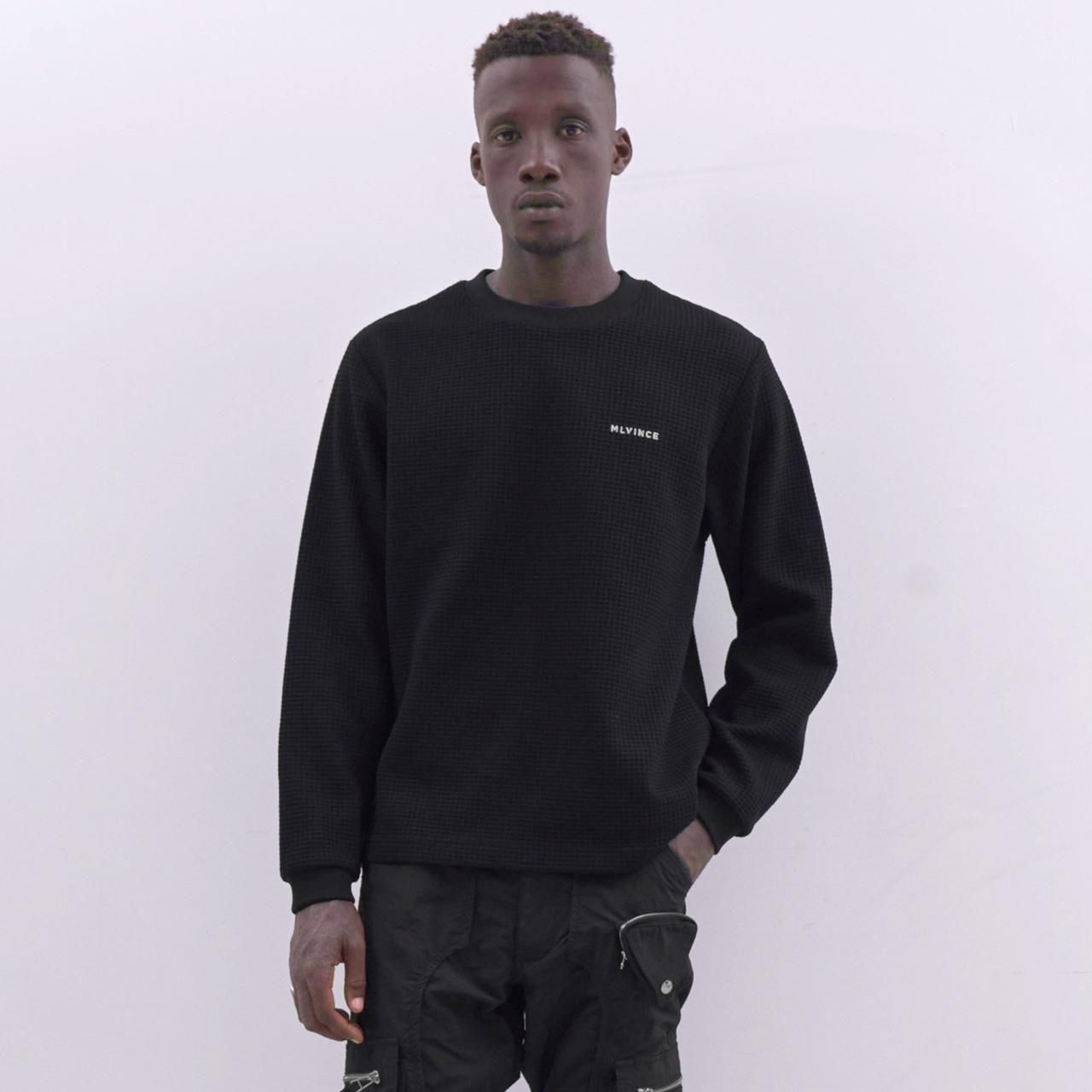 28㎝新品mlvince未使用メルビンス MLVINCE(メルヴィンス)｜ HEAVYWEIGHT THERMAL L/S BLACK 正規取扱店