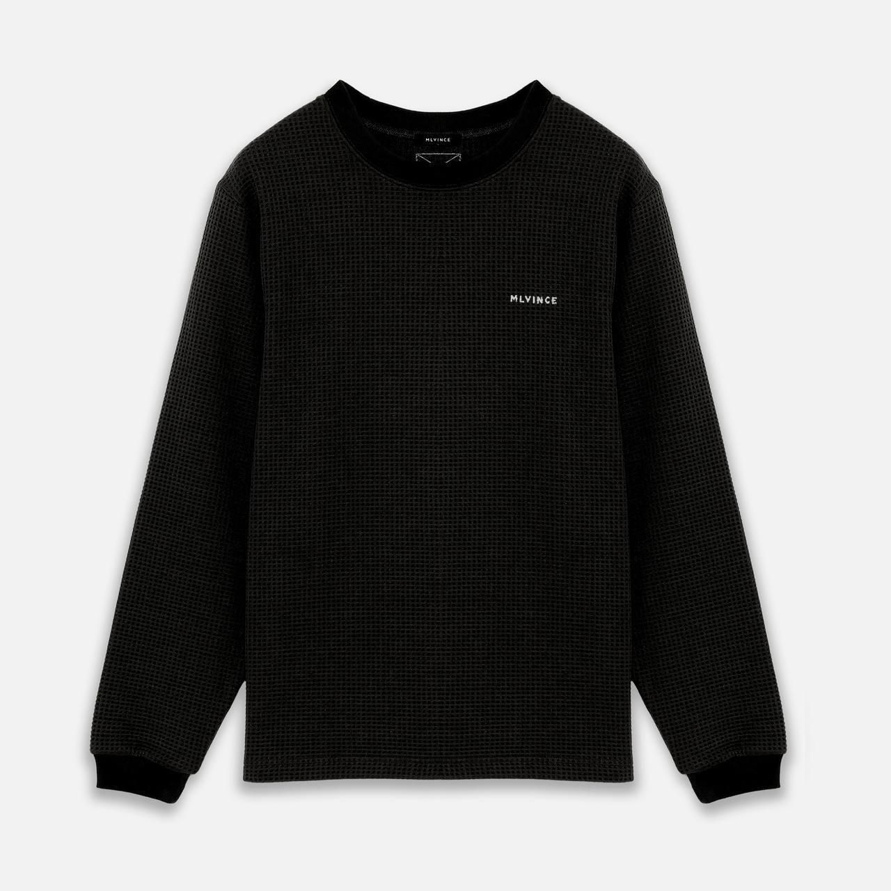 <img class='new_mark_img1' src='https://img.shop-pro.jp/img/new/icons5.gif' style='border:none;display:inline;margin:0px;padding:0px;width:auto;' />MLVINCE () |  HEAVYWEIGHT THERMAL L/S BLACK