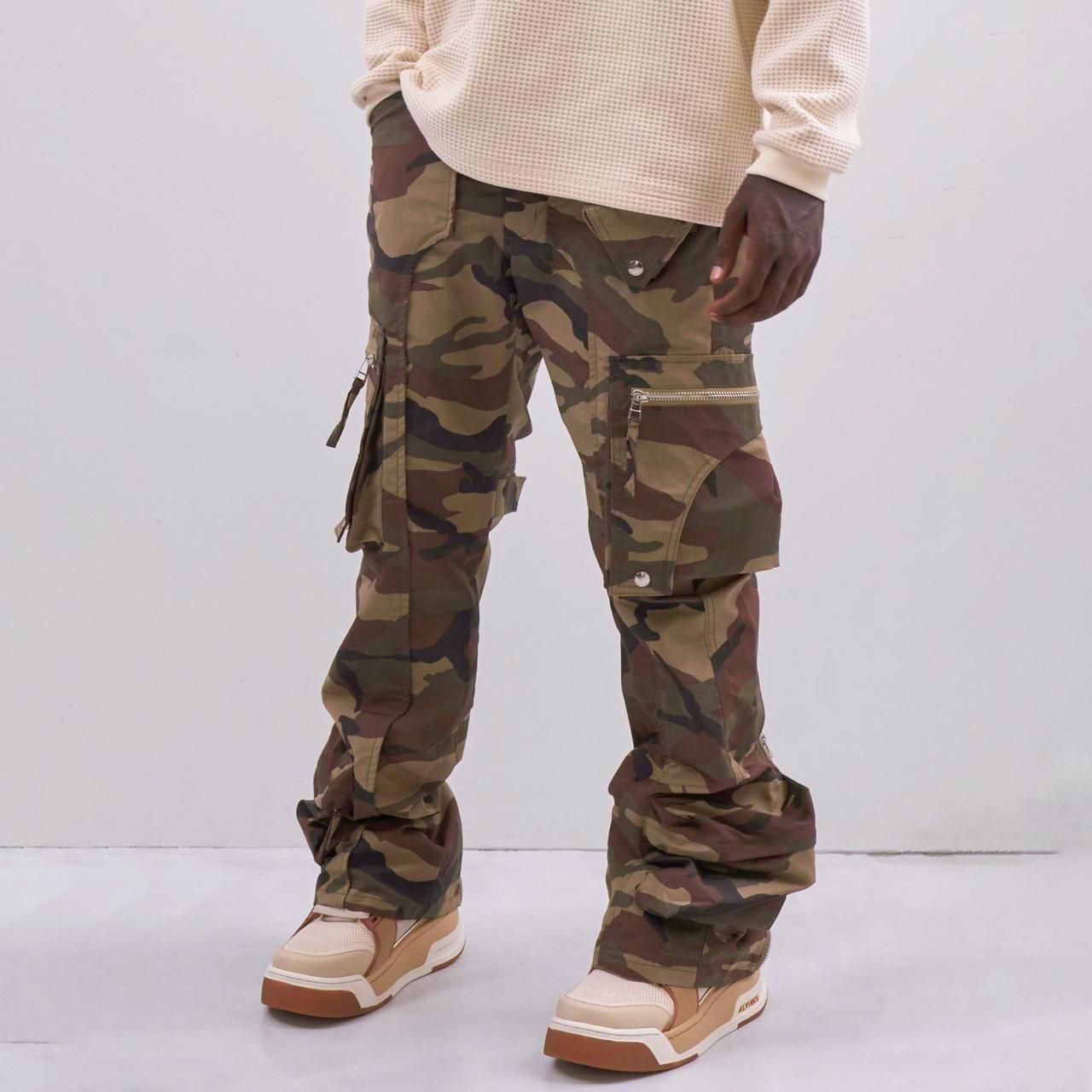 <img class='new_mark_img1' src='https://img.shop-pro.jp/img/new/icons5.gif' style='border:none;display:inline;margin:0px;padding:0px;width:auto;' />MLVINCE () |  NYLON HOLSTER CARGO PANTS CAMO