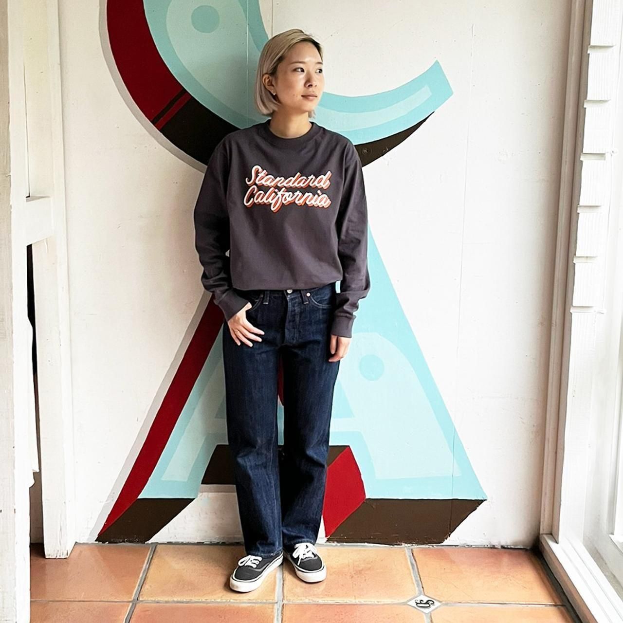 トップス SD Heavyweight Modern Twist Signs Logo T SD Heavyweight Modern Twist Signs Logo Long Sleeve T