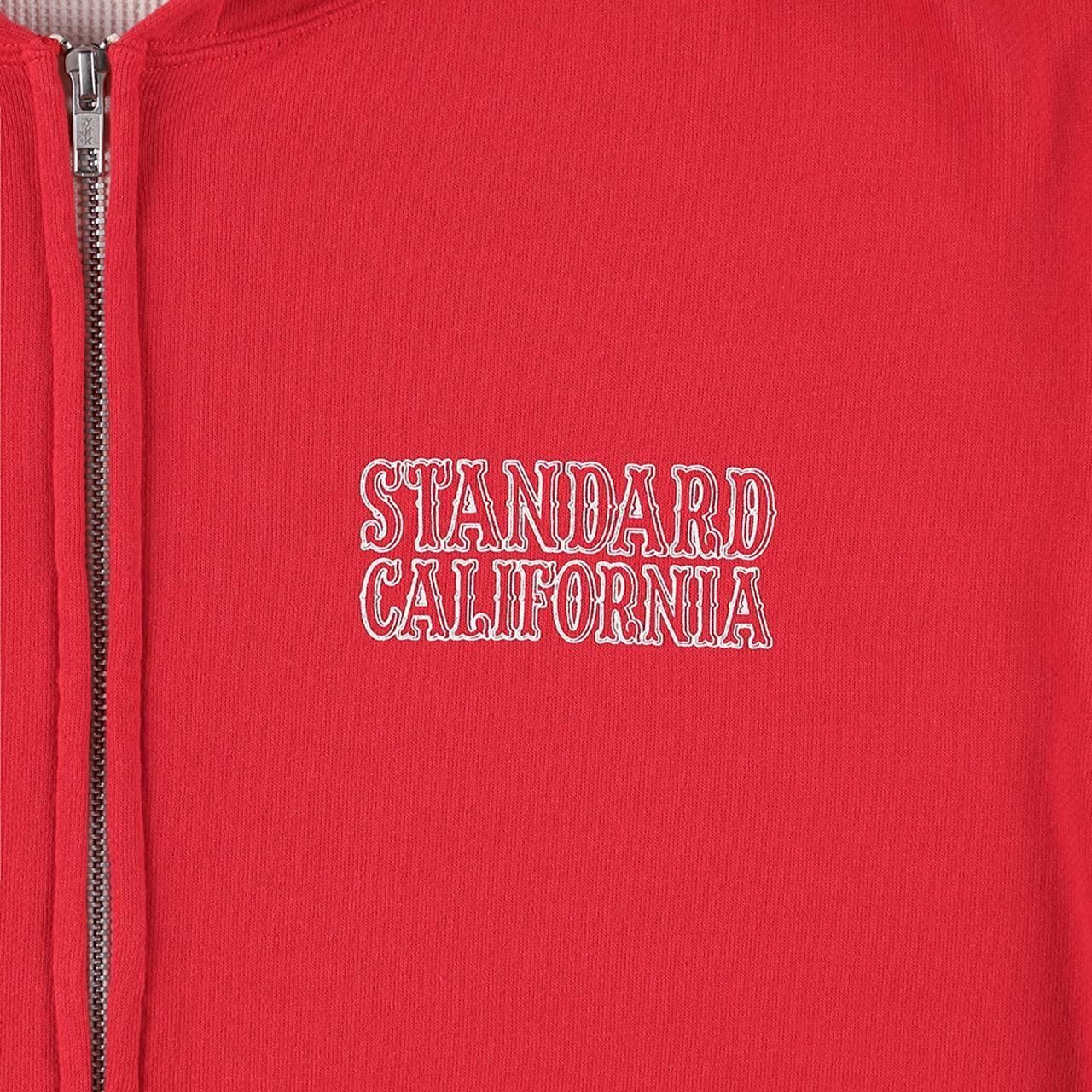 <img class='new_mark_img1' src='https://img.shop-pro.jp/img/new/icons5.gif' style='border:none;display:inline;margin:0px;padding:0px;width:auto;' />STANDARD CALIFORNIA ( ե˥)RUSSELL ATHLETIC / SD W Face Logo Zip Hood Sweat Red