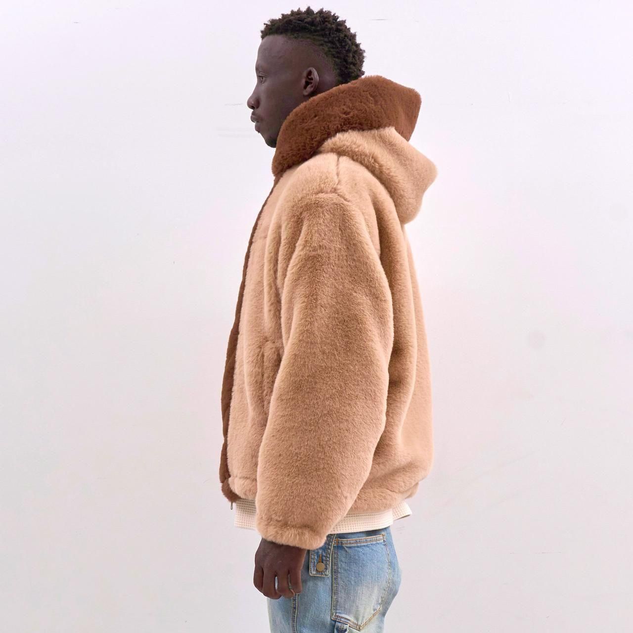 <img class='new_mark_img1' src='https://img.shop-pro.jp/img/new/icons5.gif' style='border:none;display:inline;margin:0px;padding:0px;width:auto;' />MLVINCE () |  FAUX FUR JACKET BEIGE