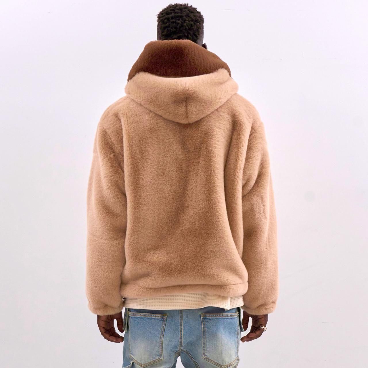 <img class='new_mark_img1' src='https://img.shop-pro.jp/img/new/icons5.gif' style='border:none;display:inline;margin:0px;padding:0px;width:auto;' />MLVINCE () |  FAUX FUR JACKET BEIGE