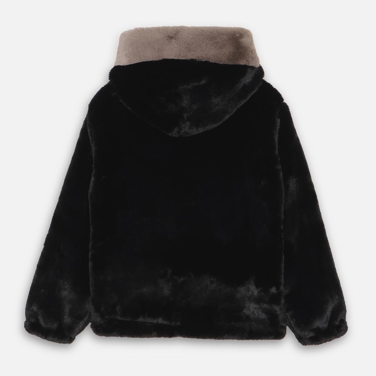 <img class='new_mark_img1' src='https://img.shop-pro.jp/img/new/icons5.gif' style='border:none;display:inline;margin:0px;padding:0px;width:auto;' />MLVINCE () |  FAUX FUR JACKET BLACK