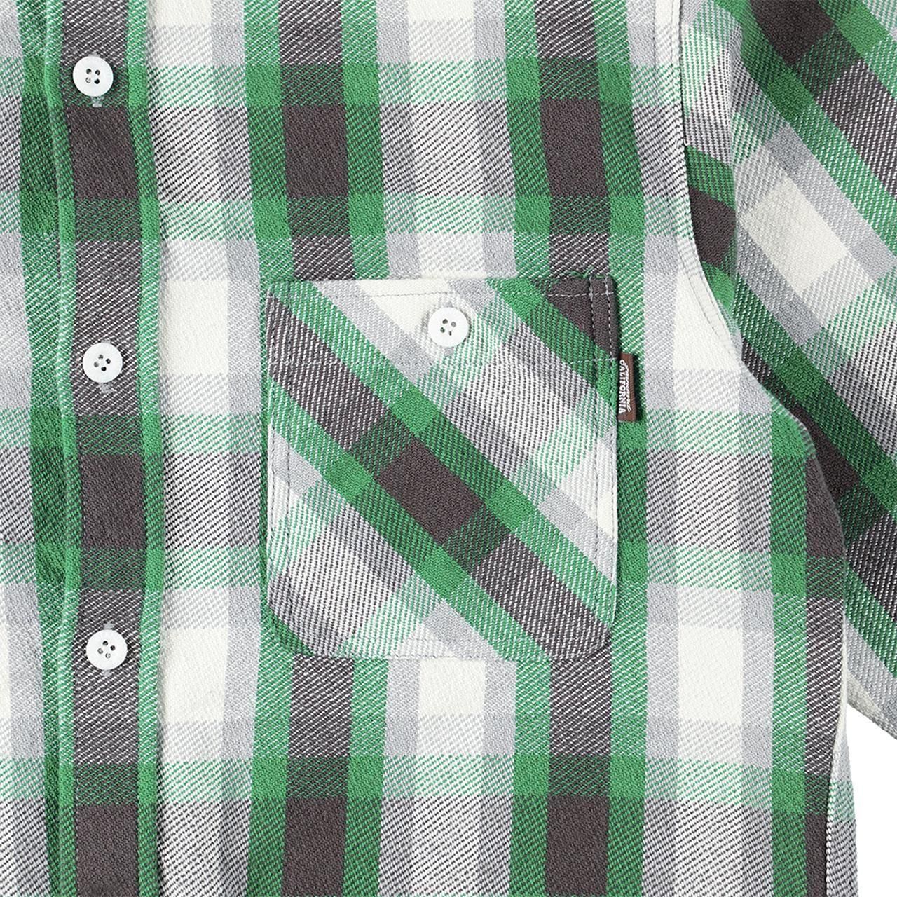 <img class='new_mark_img1' src='https://img.shop-pro.jp/img/new/icons5.gif' style='border:none;display:inline;margin:0px;padding:0px;width:auto;' />STANDARD CALIFORNIA ( ե˥)SD Heavy Flannel Check Shirt Green
