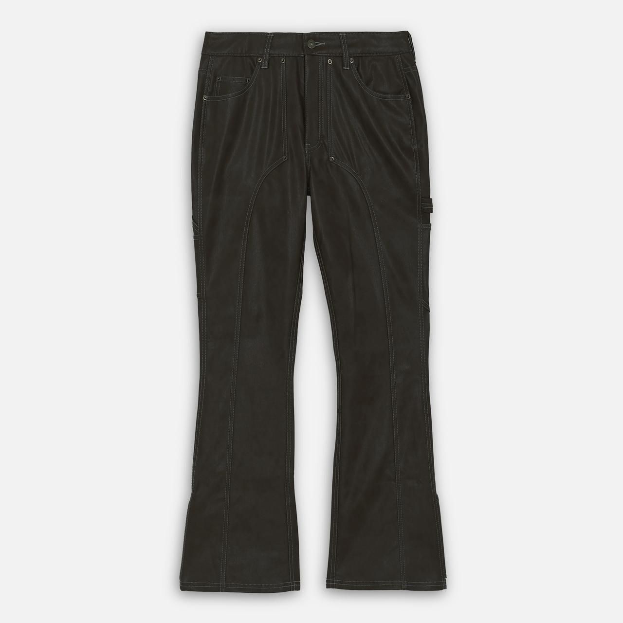 <img class='new_mark_img1' src='https://img.shop-pro.jp/img/new/icons5.gif' style='border:none;display:inline;margin:0px;padding:0px;width:auto;' />MLVINCE () |  FAUX LEATHER HOLSTER PANTS BLACK