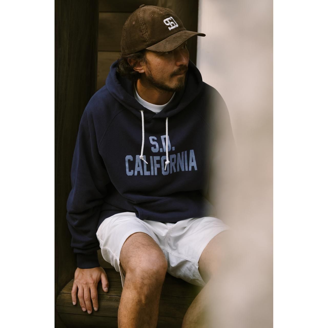 <img class='new_mark_img1' src='https://img.shop-pro.jp/img/new/icons5.gif' style='border:none;display:inline;margin:0px;padding:0px;width:auto;' />STANDARD CALIFORNIA ( ե˥)SD Corduroy Logo Baseball Cap Brown