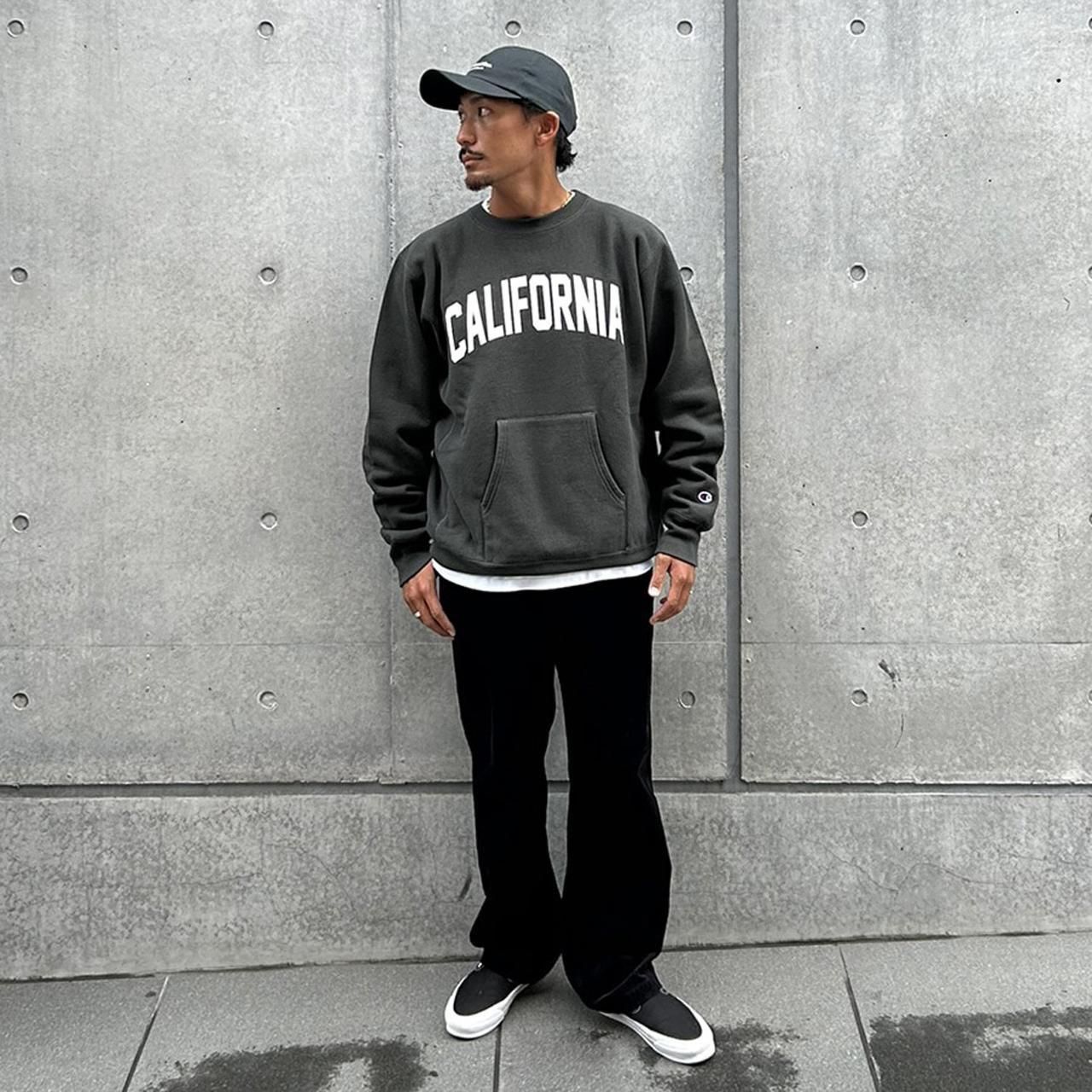 <img class='new_mark_img1' src='https://img.shop-pro.jp/img/new/icons5.gif' style='border:none;display:inline;margin:0px;padding:0px;width:auto;' />STANDARD CALIFORNIA ( ե˥)Champion For SD Exclusive Reverse Weave Crew Sweat Charcoal