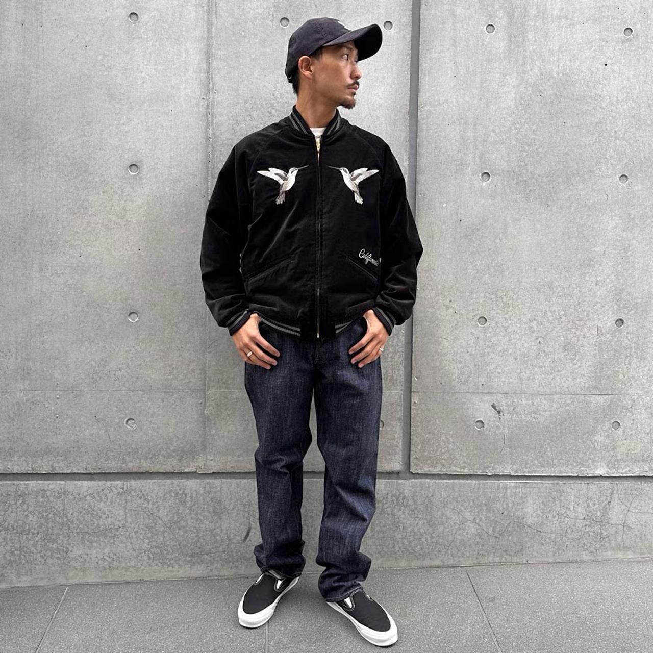 <img class='new_mark_img1' src='https://img.shop-pro.jp/img/new/icons5.gif' style='border:none;display:inline;margin:0px;padding:0px;width:auto;' />STANDARD CALIFORNIA ( ե˥)SD Souvenir Jacket Black