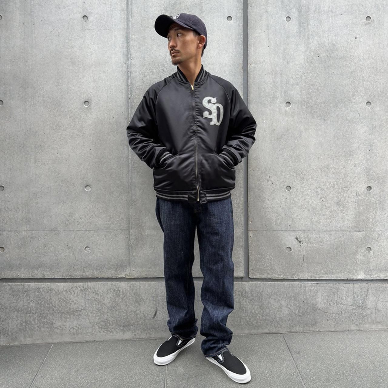 <img class='new_mark_img1' src='https://img.shop-pro.jp/img/new/icons5.gif' style='border:none;display:inline;margin:0px;padding:0px;width:auto;' />STANDARD CALIFORNIA ( ե˥)SD Souvenir Jacket Black