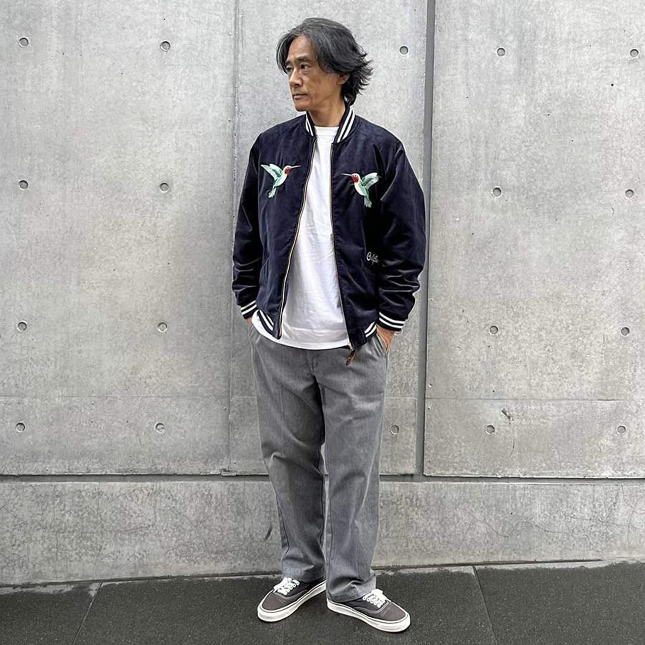 <img class='new_mark_img1' src='https://img.shop-pro.jp/img/new/icons5.gif' style='border:none;display:inline;margin:0px;padding:0px;width:auto;' />STANDARD CALIFORNIA ( ե˥)SD Souvenir Jacket Navy