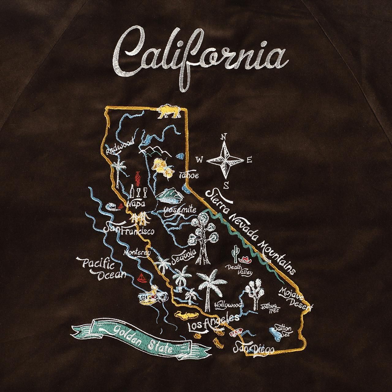<img class='new_mark_img1' src='https://img.shop-pro.jp/img/new/icons5.gif' style='border:none;display:inline;margin:0px;padding:0px;width:auto;' />STANDARD CALIFORNIA ( ե˥)SD Souvenir Jacket Brown