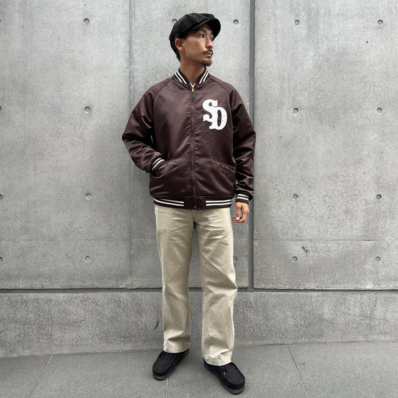 <img class='new_mark_img1' src='https://img.shop-pro.jp/img/new/icons5.gif' style='border:none;display:inline;margin:0px;padding:0px;width:auto;' />STANDARD CALIFORNIA ( ե˥)SD Souvenir Jacket Brown