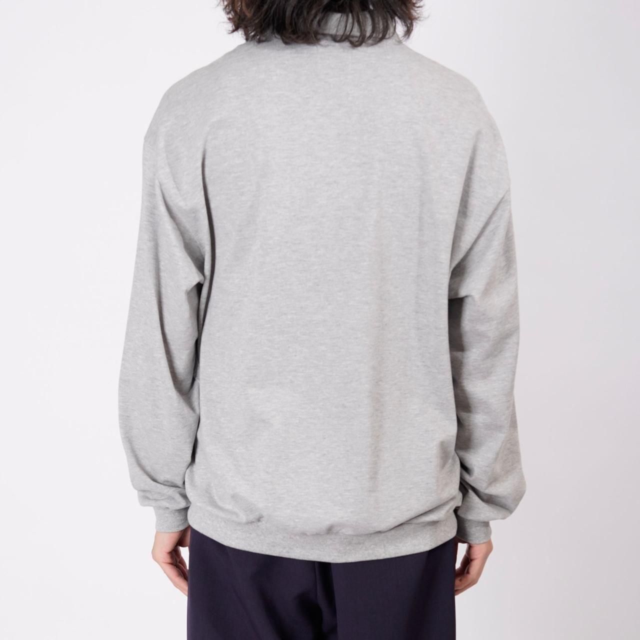<img class='new_mark_img1' src='https://img.shop-pro.jp/img/new/icons5.gif' style='border:none;display:inline;margin:0px;padding:0px;width:auto;' />EVCON (ӥ)POLO L/S SHIRT GRAY