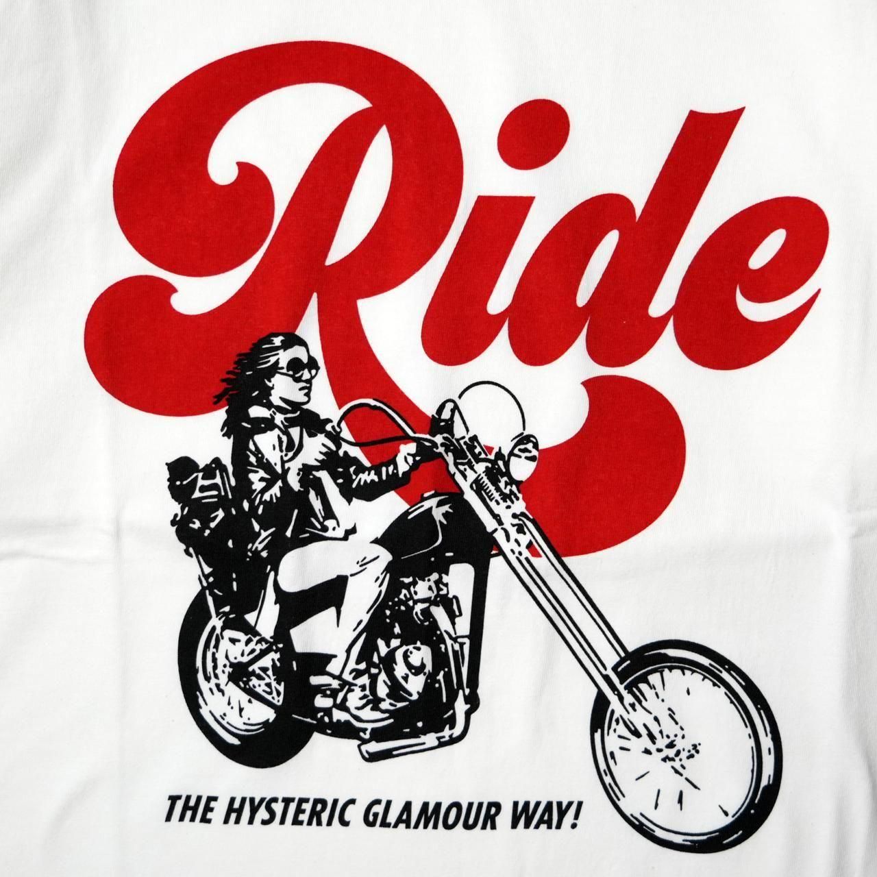 HYSTERIC GLAMOUR (ヒステリックグラマー)｜RIDE A MOTORCYCLE T