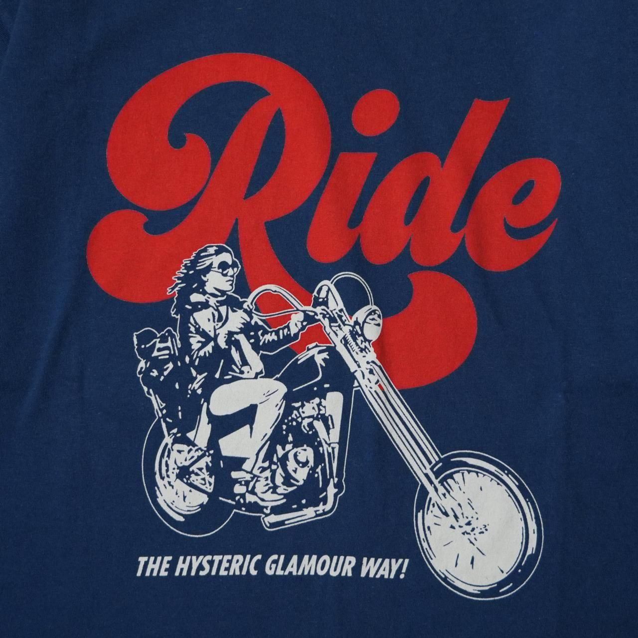 HYSTERIC GLAMOUR (ヒステリックグラマー)｜RIDE A MOTORCYCLE T