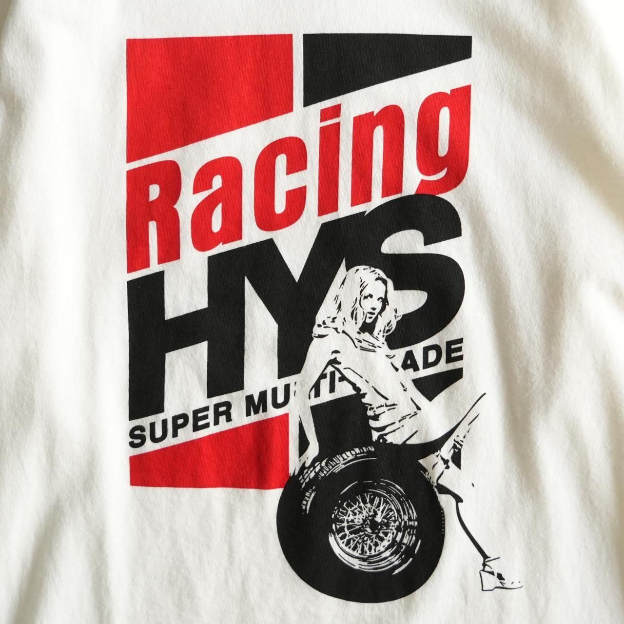 <img class='new_mark_img1' src='https://img.shop-pro.jp/img/new/icons5.gif' style='border:none;display:inline;margin:0px;padding:0px;width:auto;' />HYSTERIC GLAMOUR (ҥƥåޡ)RACING HYS T ۥ磻