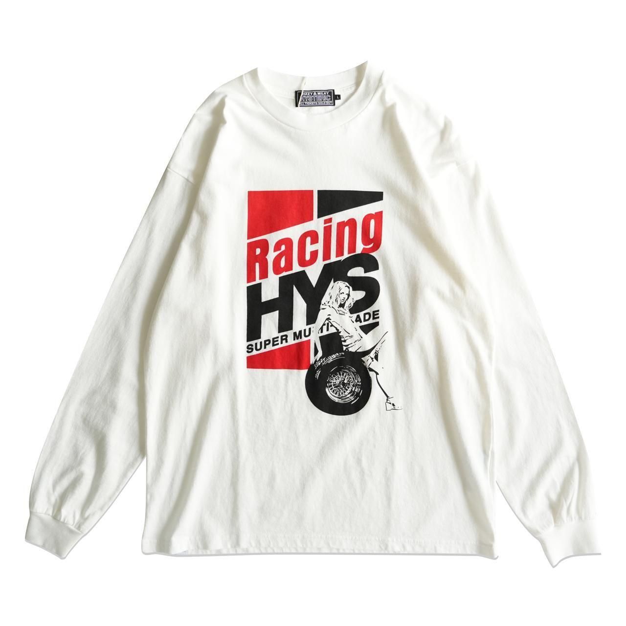 <img class='new_mark_img1' src='https://img.shop-pro.jp/img/new/icons5.gif' style='border:none;display:inline;margin:0px;padding:0px;width:auto;' />HYSTERIC GLAMOUR (ҥƥåޡ)RACING HYS T ۥ磻