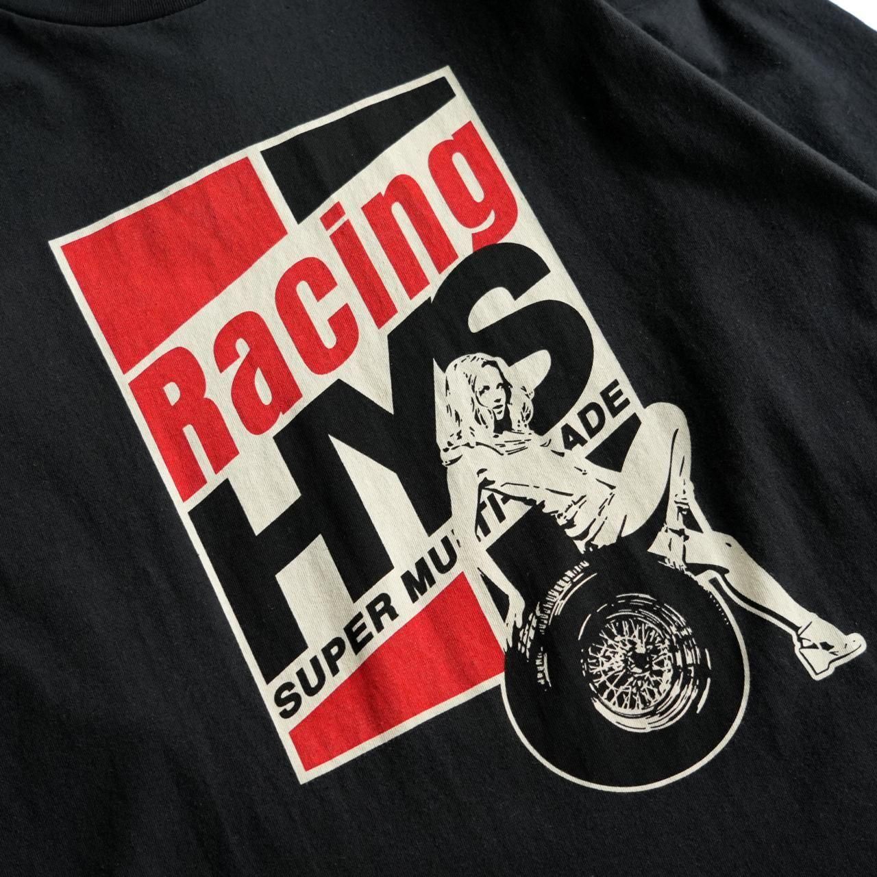 <img class='new_mark_img1' src='https://img.shop-pro.jp/img/new/icons5.gif' style='border:none;display:inline;margin:0px;padding:0px;width:auto;' />HYSTERIC GLAMOUR (ҥƥåޡ)RACING HYS T ֥å