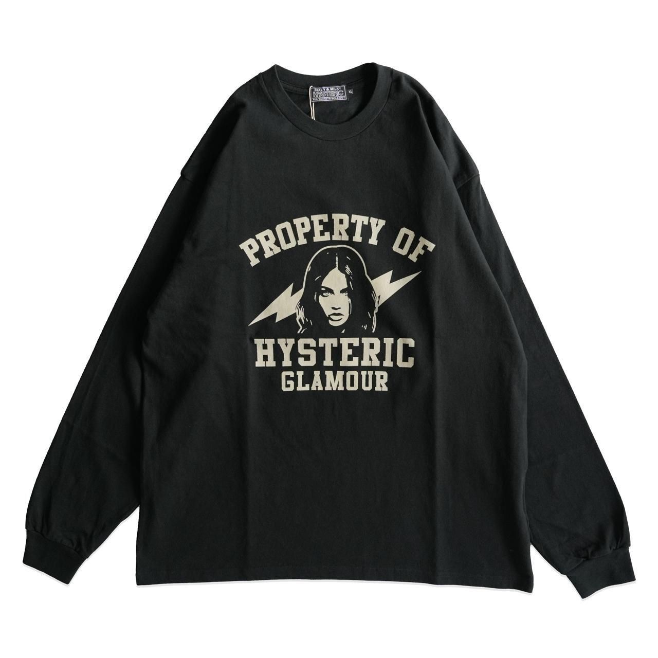 <img class='new_mark_img1' src='https://img.shop-pro.jp/img/new/icons5.gif' style='border:none;display:inline;margin:0px;padding:0px;width:auto;' />HYSTERIC GLAMOUR (ҥƥåޡ)PROPERTY OF HYSTERIC T ֥å