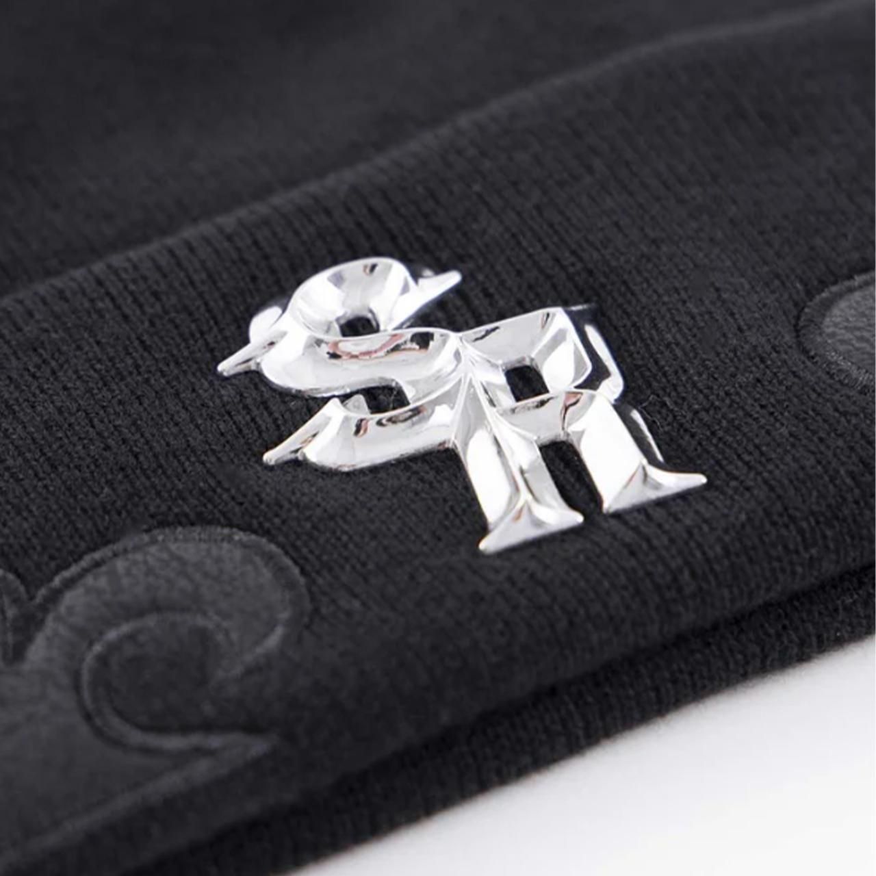 <img class='new_mark_img1' src='https://img.shop-pro.jp/img/new/icons5.gif' style='border:none;display:inline;margin:0px;padding:0px;width:auto;' />SUPPLIER (ץ饤䡼)Fleur Leather Patch Beanie Black