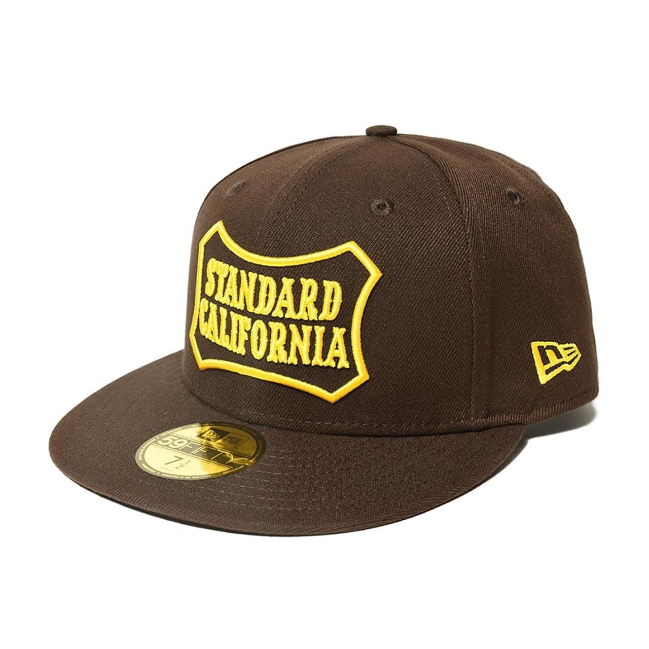 <img class='new_mark_img1' src='https://img.shop-pro.jp/img/new/icons5.gif' style='border:none;display:inline;margin:0px;padding:0px;width:auto;' />STANDARD CALIFORNIA ( ե˥)NEW ERA/SD 59Fifty Logo Cap Brown