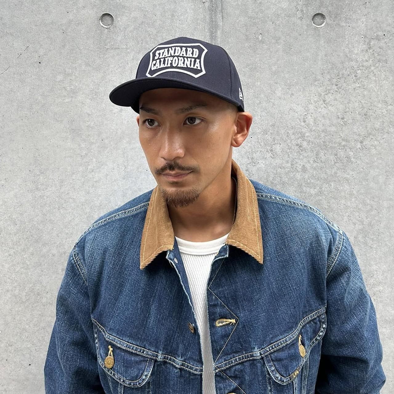 <img class='new_mark_img1' src='https://img.shop-pro.jp/img/new/icons5.gif' style='border:none;display:inline;margin:0px;padding:0px;width:auto;' />STANDARD CALIFORNIA ( ե˥)NEW ERA/SD 59Fifty Logo Cap Navy