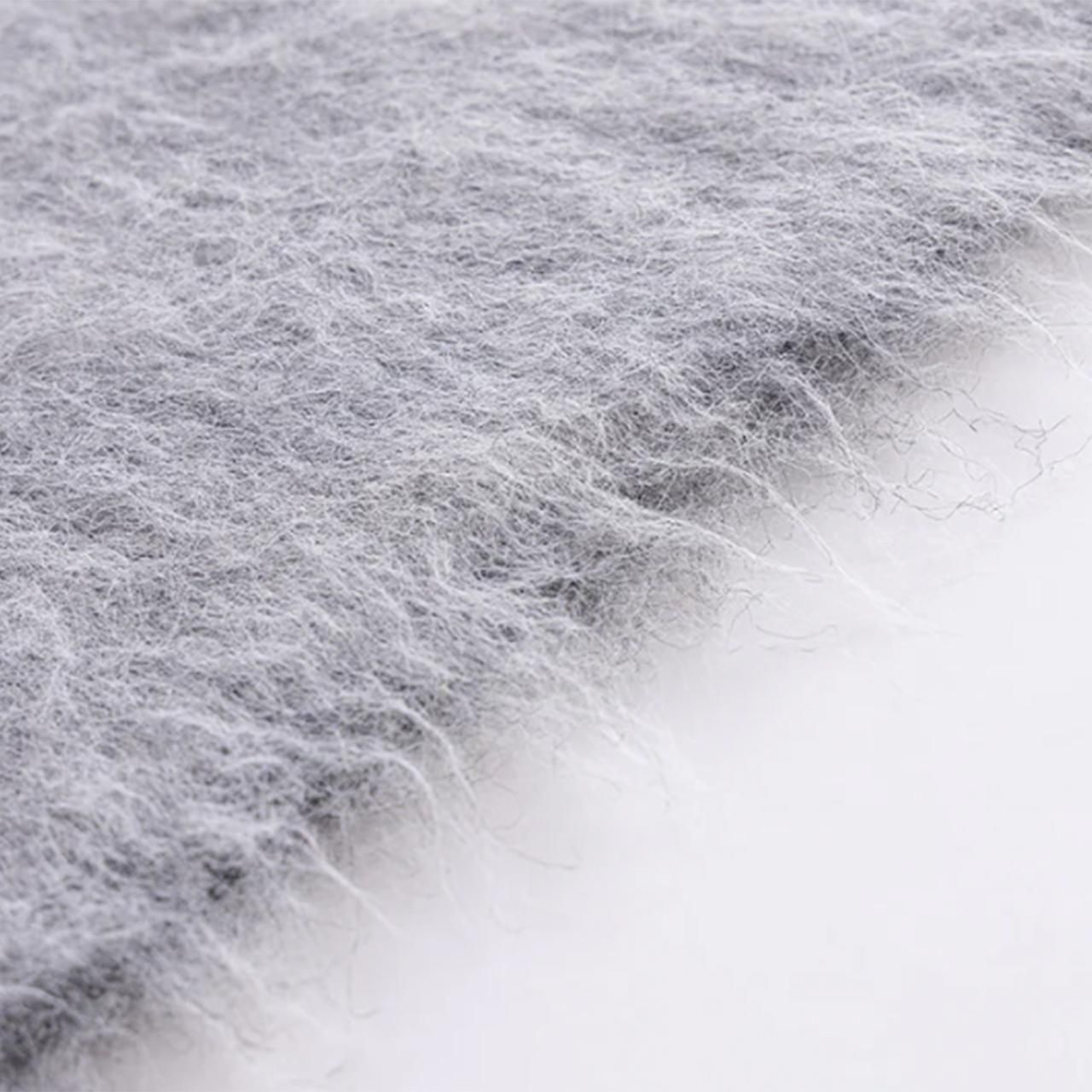 <img class='new_mark_img1' src='https://img.shop-pro.jp/img/new/icons5.gif' style='border:none;display:inline;margin:0px;padding:0px;width:auto;' />SUPPLIER (ץ饤䡼)Tribal Cross Pierced Shaggy Knit Gray