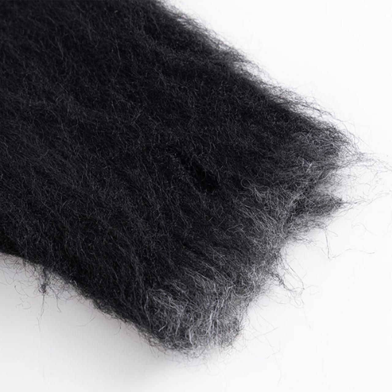 <img class='new_mark_img1' src='https://img.shop-pro.jp/img/new/icons5.gif' style='border:none;display:inline;margin:0px;padding:0px;width:auto;' />SUPPLIER (ץ饤䡼)Tribal Cross Pierced Shaggy Knit Black