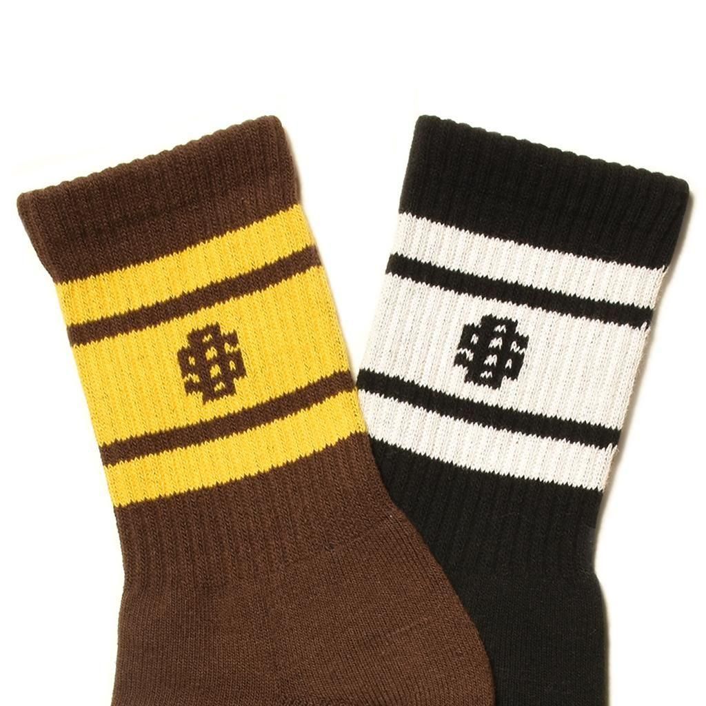 <img class='new_mark_img1' src='https://img.shop-pro.jp/img/new/icons5.gif' style='border:none;display:inline;margin:0px;padding:0px;width:auto;' />STANDARD CALIFORNIA ( ե˥)SD Sports Socks 2P BlackBrown