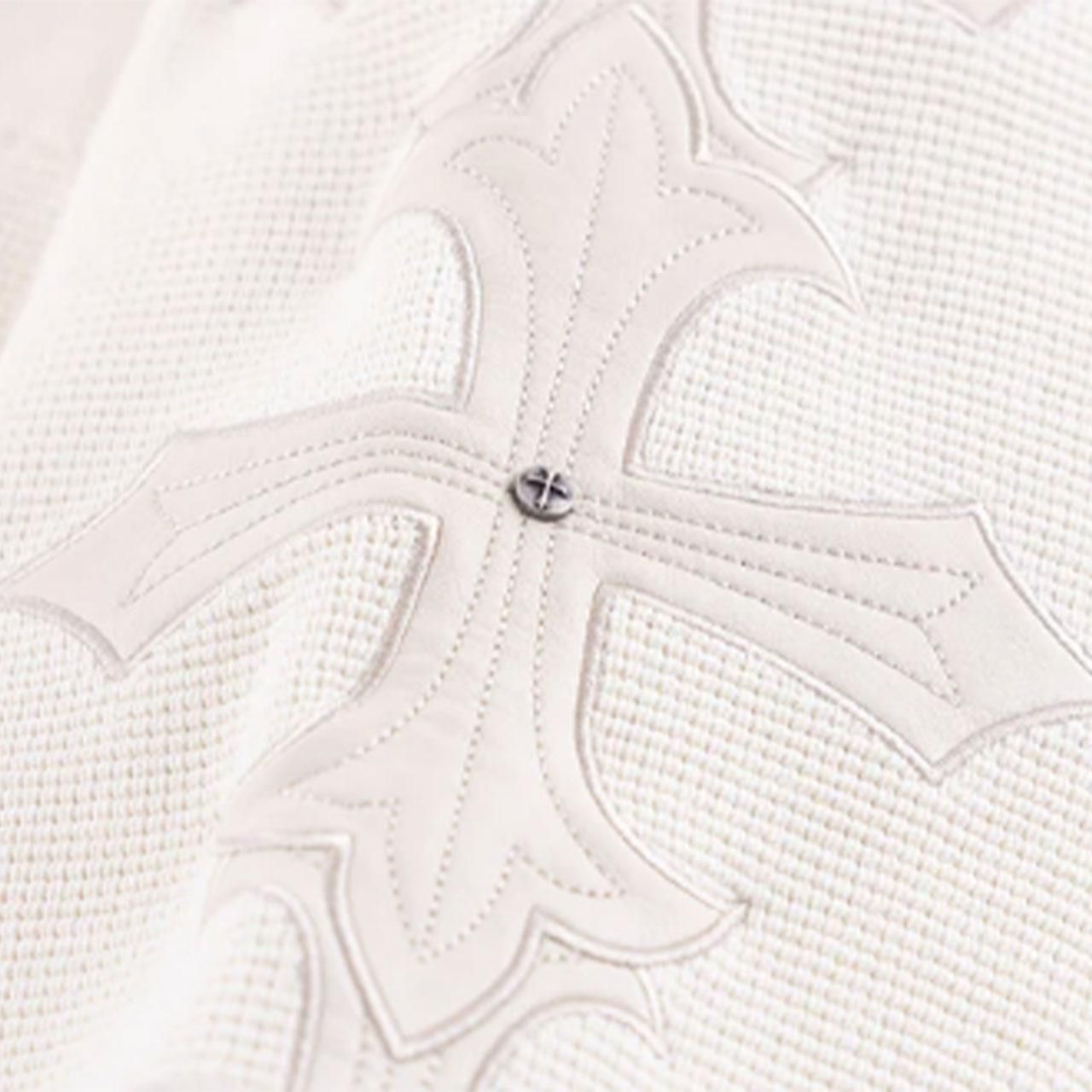 <img class='new_mark_img1' src='https://img.shop-pro.jp/img/new/icons5.gif' style='border:none;display:inline;margin:0px;padding:0px;width:auto;' />SUPPLIER (ץ饤䡼)Cross Leather Patch Thermal Zip Hoodie Beige