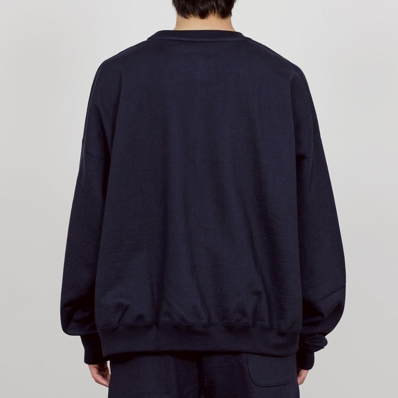 <img class='new_mark_img1' src='https://img.shop-pro.jp/img/new/icons5.gif' style='border:none;display:inline;margin:0px;padding:0px;width:auto;' />MARKAWARE (ޡ)HUGE SWEAT SHORT NAVY -ORGANIC COTTON HEAVY FLEECE-