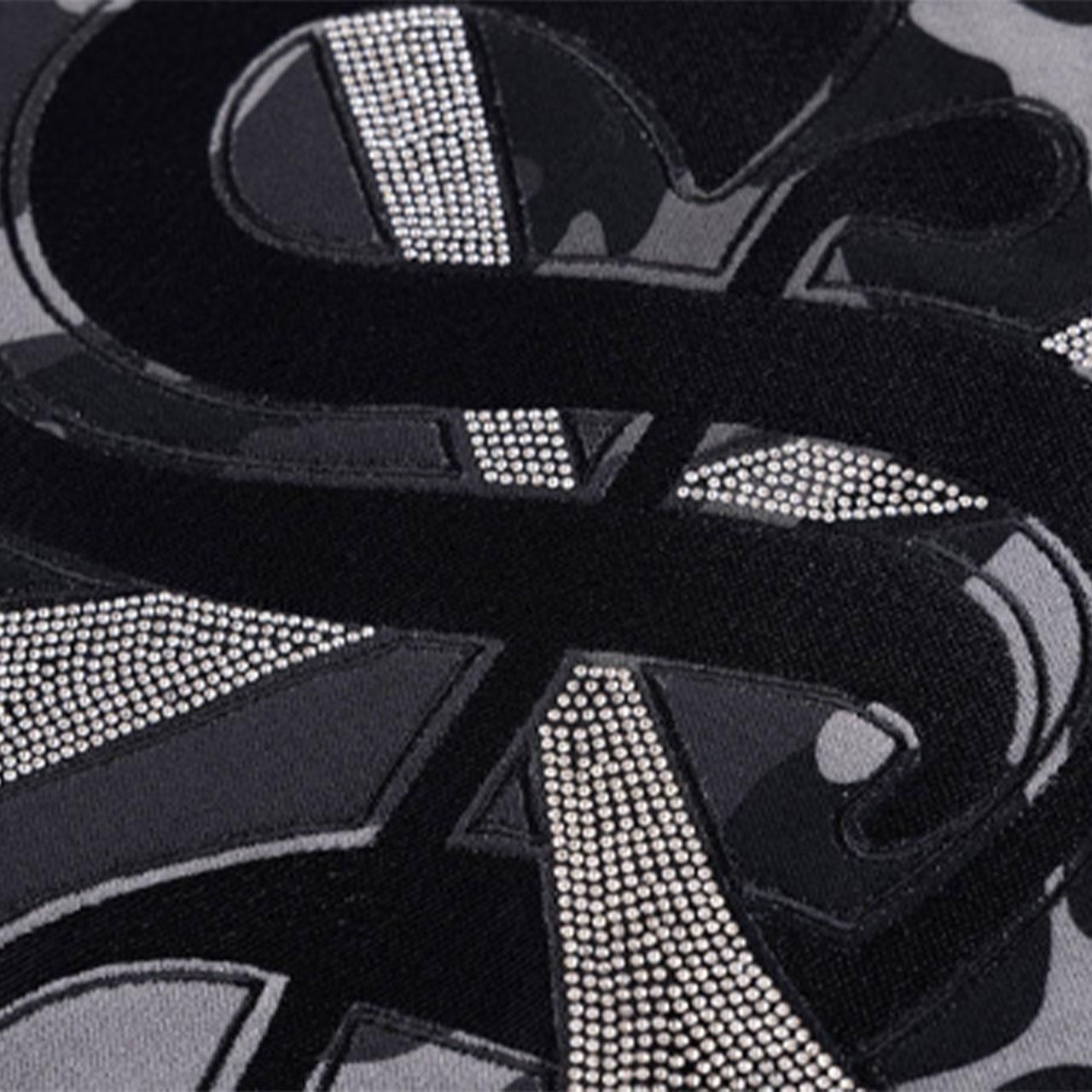 <img class='new_mark_img1' src='https://img.shop-pro.jp/img/new/icons5.gif' style='border:none;display:inline;margin:0px;padding:0px;width:auto;' />SUPPLIER (ץ饤䡼)Camouflage Faux Fur Cross Zip Hoodie Black