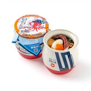 ドクターイエロー 923形 ひっぱりだこ飯 壺容器 淡路や 923形ドクターイエローひっぱりだこ飯 - 【お弁当の淡路屋】全国