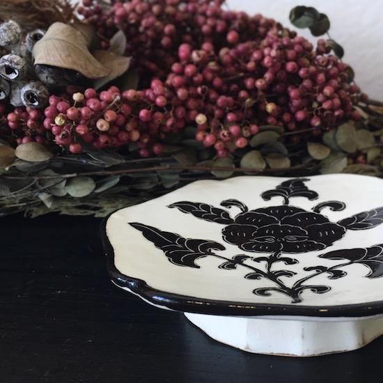 ヤマカ製陶 皿 昭和32年 大日本紡績株式会社 大垣化学工場 天皇