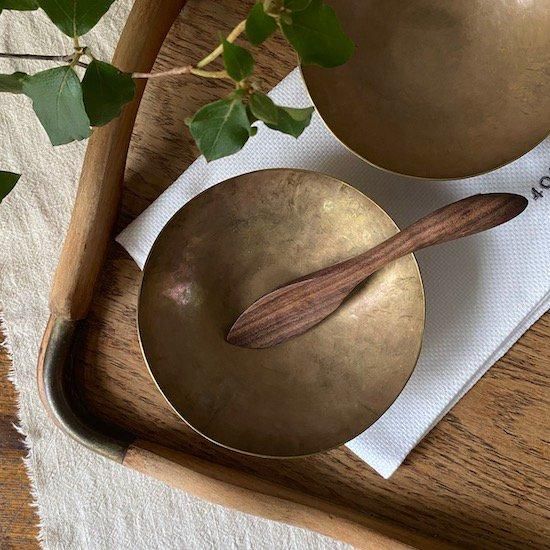 藤田永子 真鍮 ボウル M - Rikka Knot うつわ・こまもの屋(ONLINE SHOP)