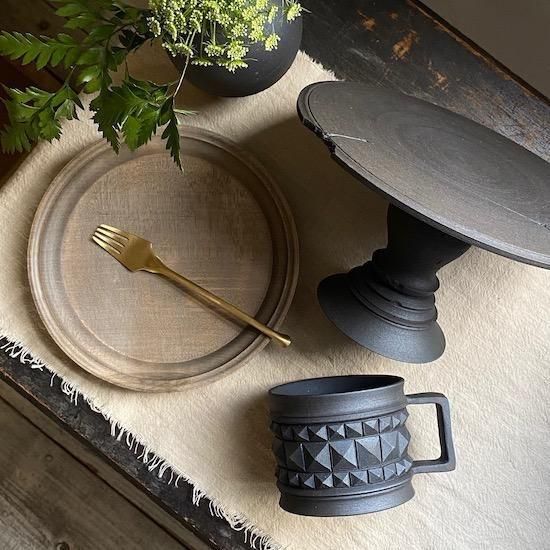 吉光窯 kikko 鉢 POT スタッズ 中古品　陶器鉢 吉光窯 kikko 鉢 POT スタッズ 中古品 陶器鉢